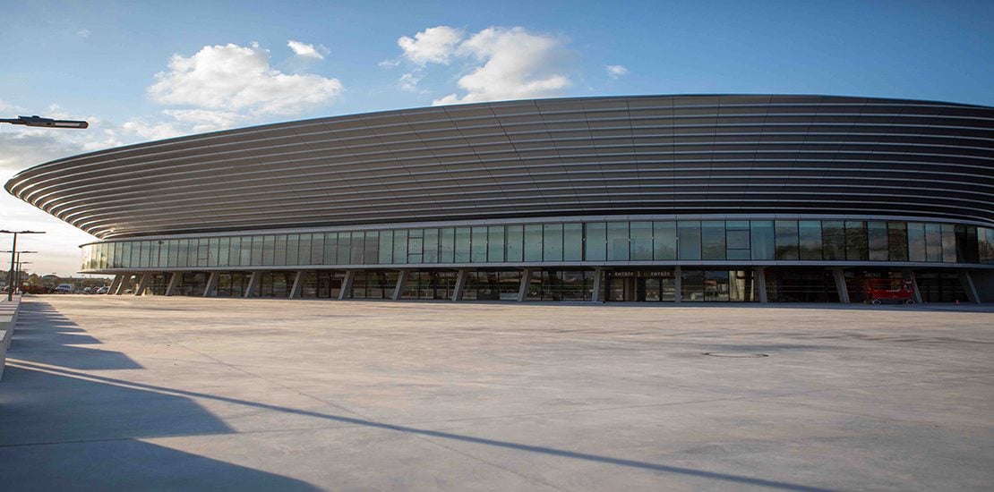 Bandeau NARBONNE ARENA EXTERIEUR SALLE