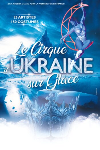 Affiche cirque Ukraine sur glace