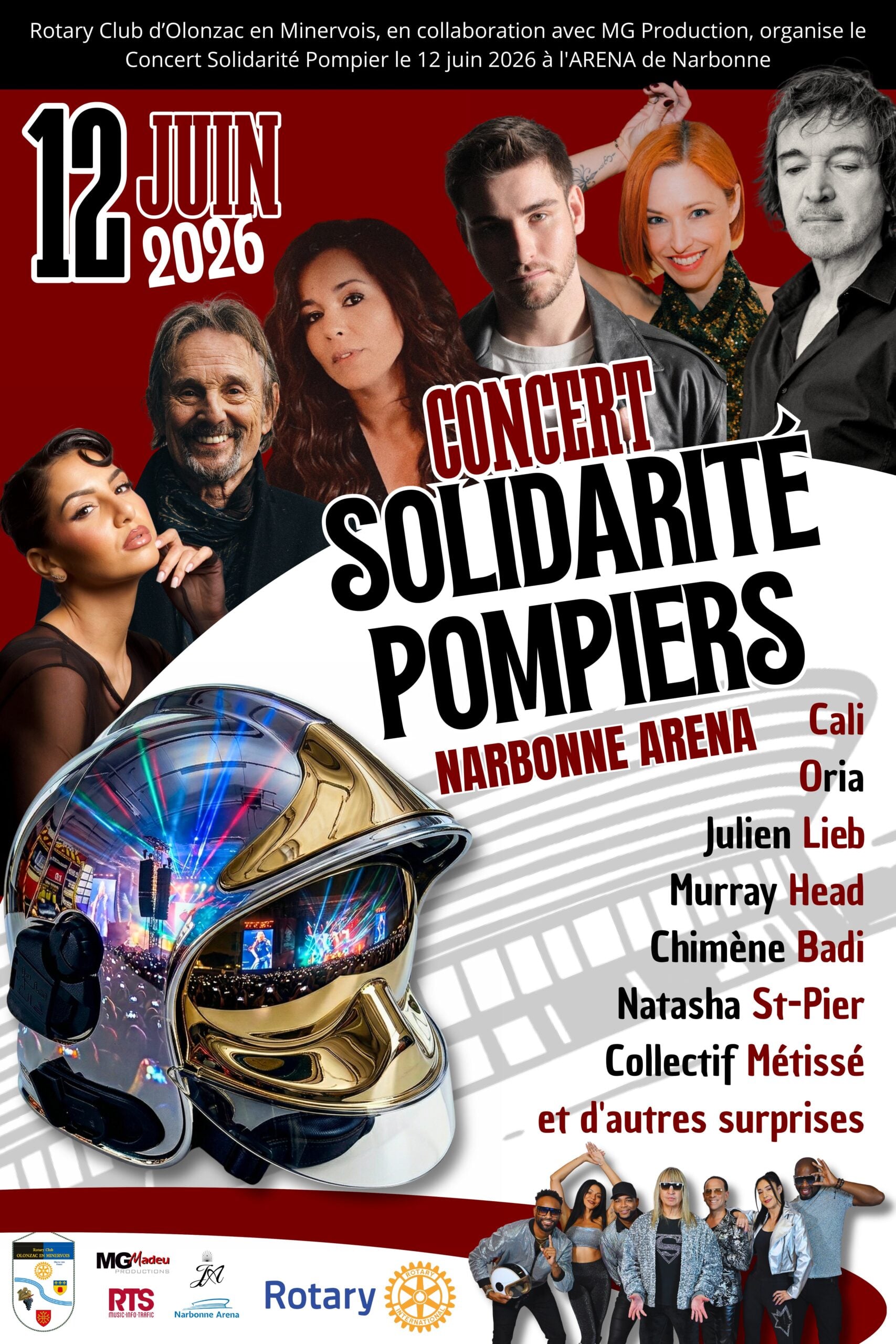 Concert Solidarité Pompiers
