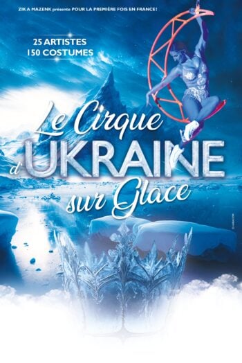 Affiche cirque Ukraine sur glace