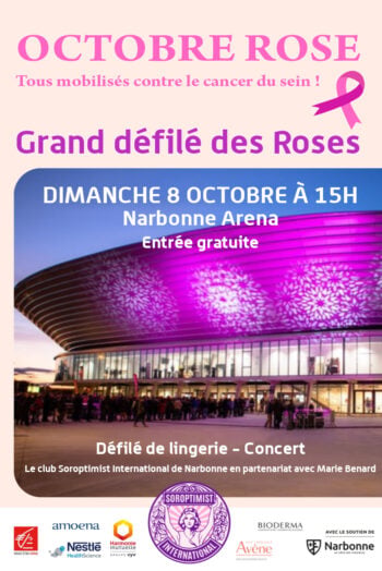 N°1 AFFICHE ARENA OCTOBRE ROSE aline