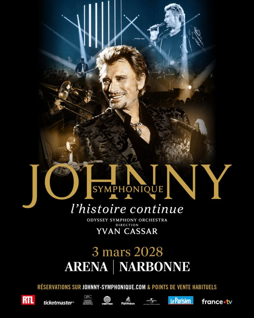 Johnny Symphonique Tour en concert à la Narbonne Arena le Ven 3 mars